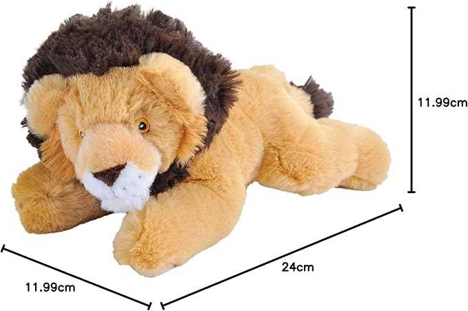 Wild Republic - Ecokins-Mini Lion Stuffed Animal 8" Wild Republic