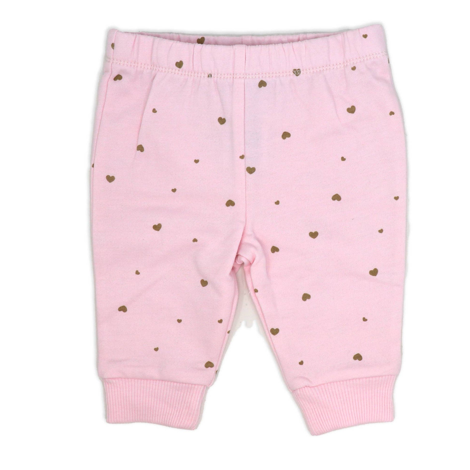 Baby Mode - Girls 2 Piece Fleece Set: Puppy Rose Textiles