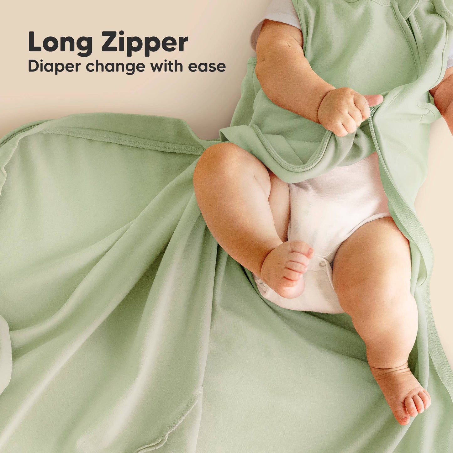 KeaBabies - Soothe Sleep Sack, Baby Wearable Blanket (6-18mos) KeaBabies