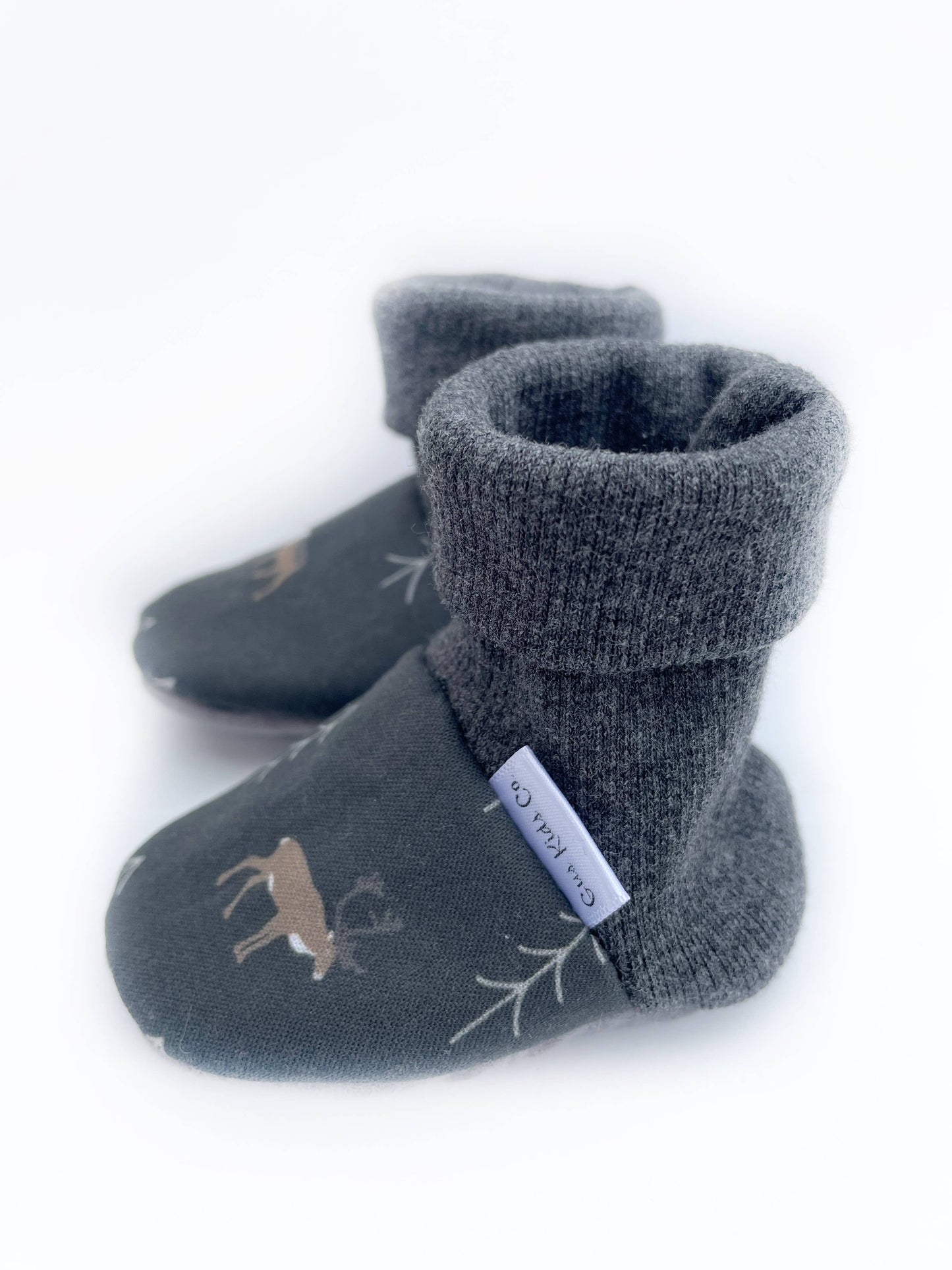 Gus Kids Co. - Moose Forest Baby Booties  Gus Kids Co.