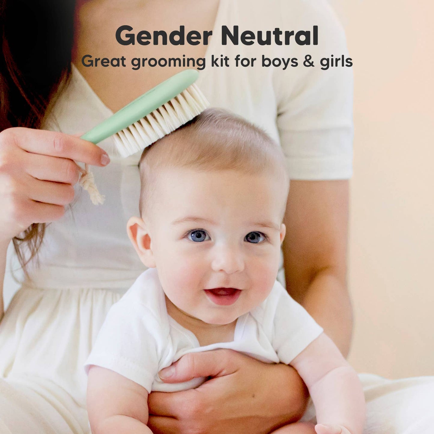 KeaBabies - Baby Hair Brush and Comb Set KeaBabies