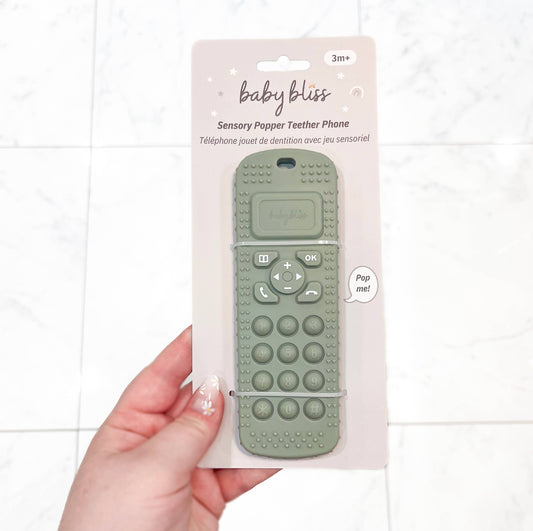 Baby Bliss - Sensory Popper Teether Phone