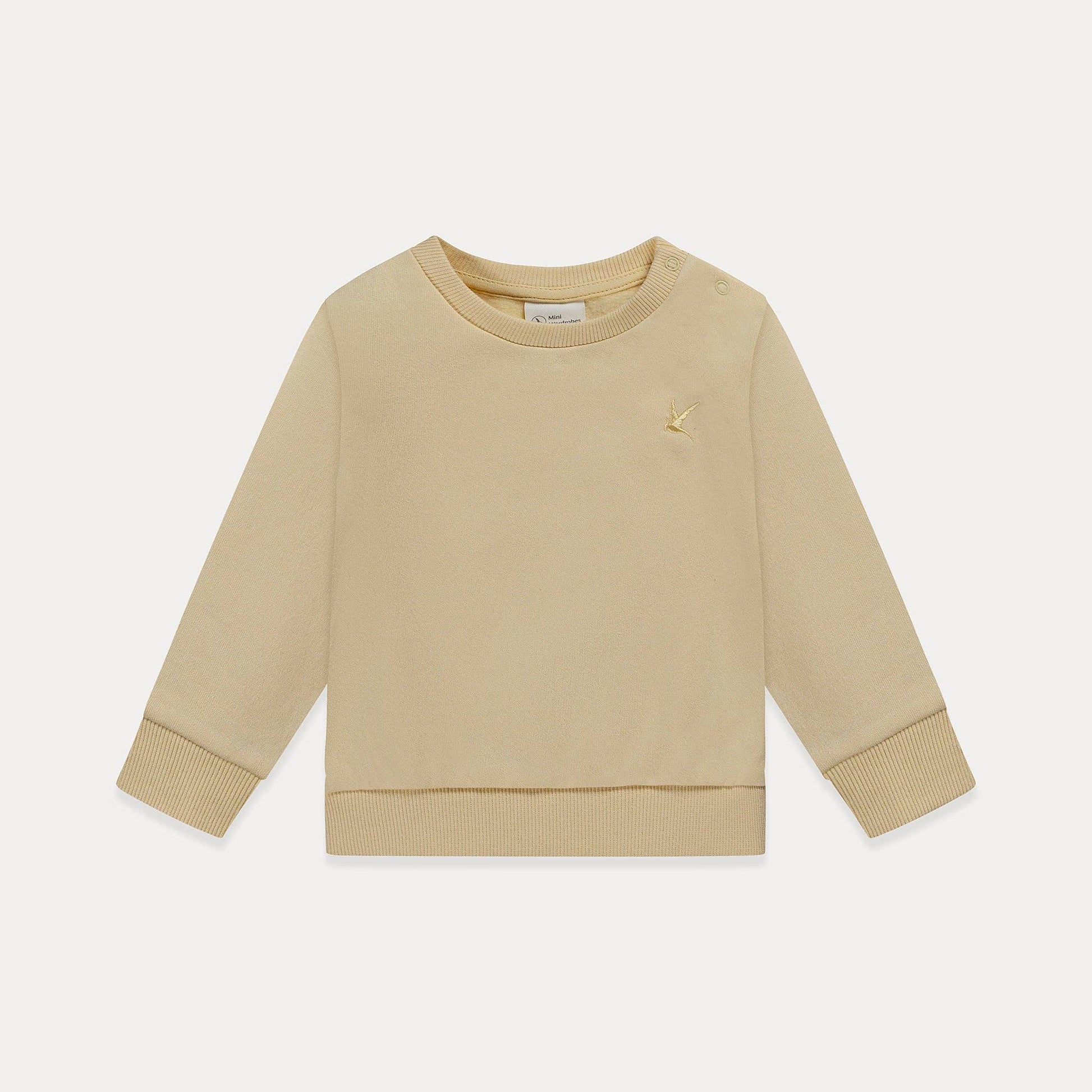 Mini Wardrobes - Baby Sweatshirt, Soft Fleece Cotton Crewneck Infant Sweatshirt, Multiple Colors Mini Wardrobes