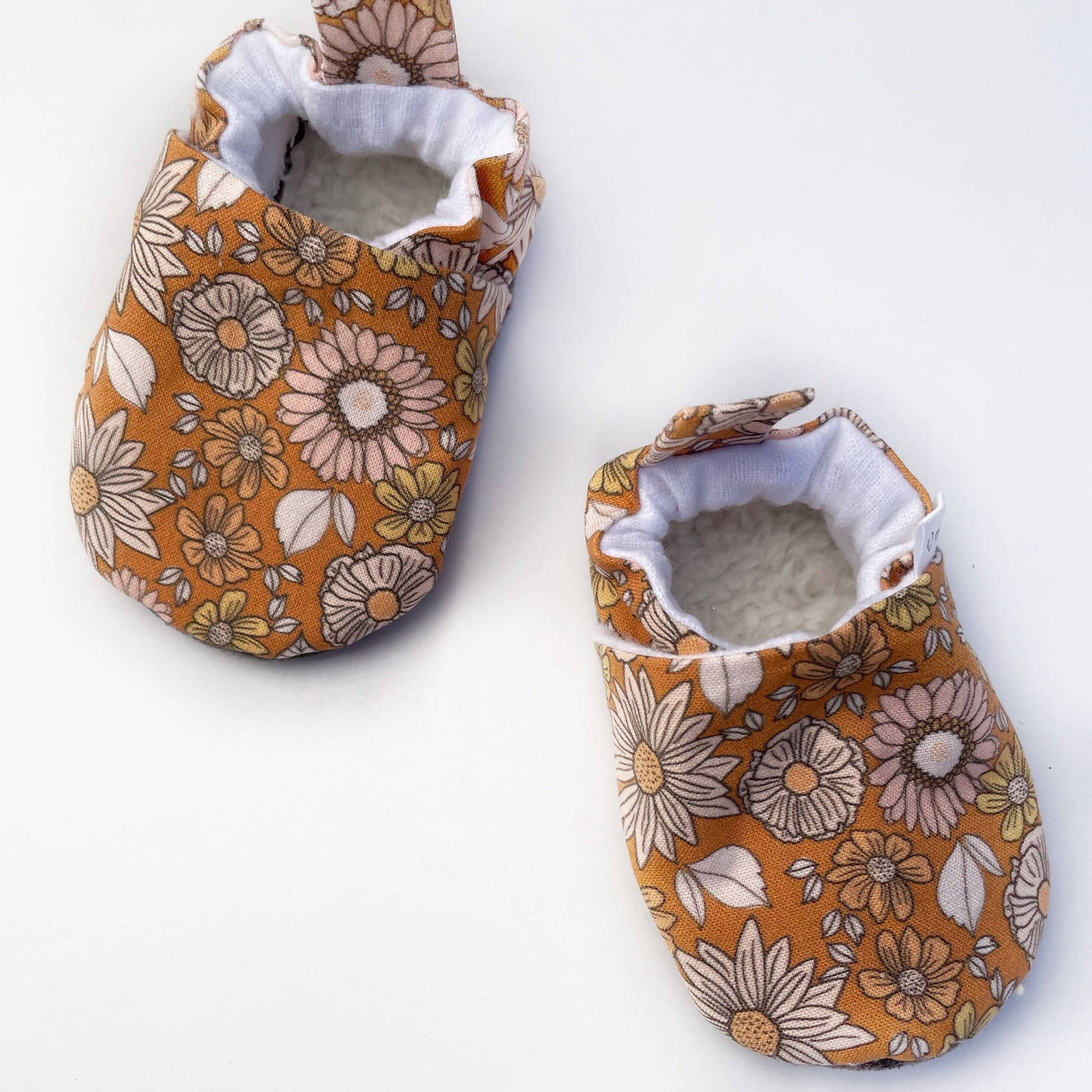 Gus Kids Co. - Autumn Retro Floral Baby Shoes Gus Kids Co.