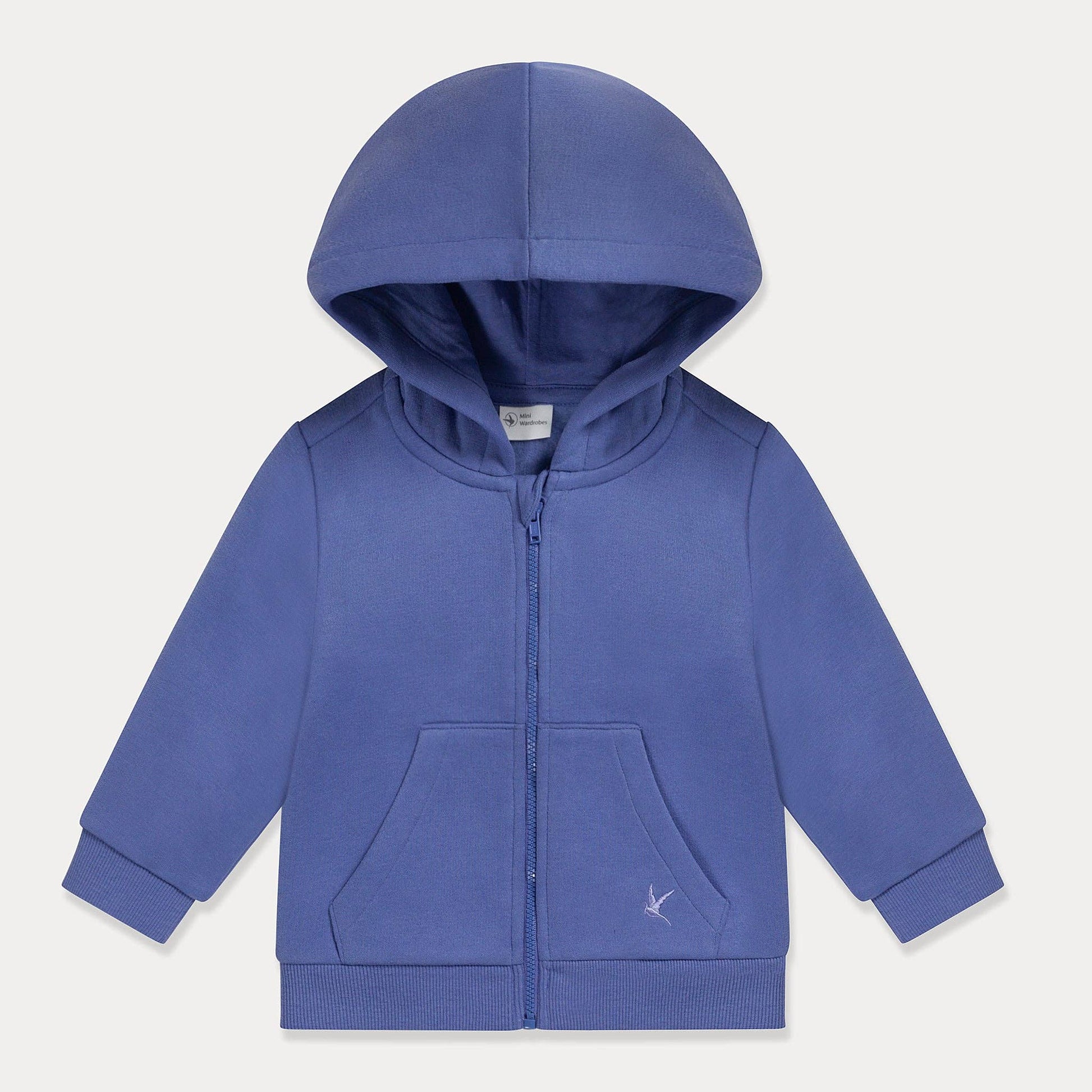 Mini Wardrobes - Baby Hoodie, Soft Fleece Cotton Baby Zip Up Hoodie, Multiple Colors Mini Wardrobes