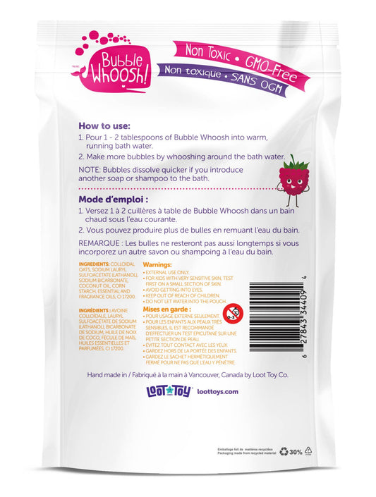 Bubble Whoosh - Bubble Bath Raspberry Loot Toy Company