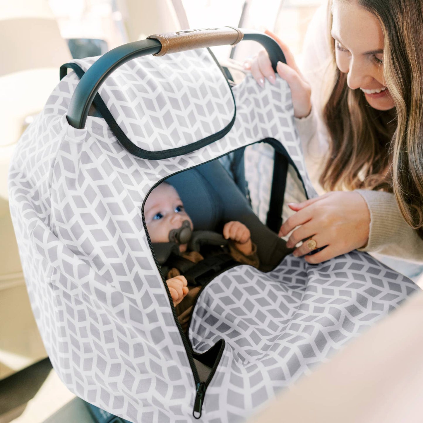 KeaBabies - Warmzy Baby Carseat Cover (Kite) KeaBabies