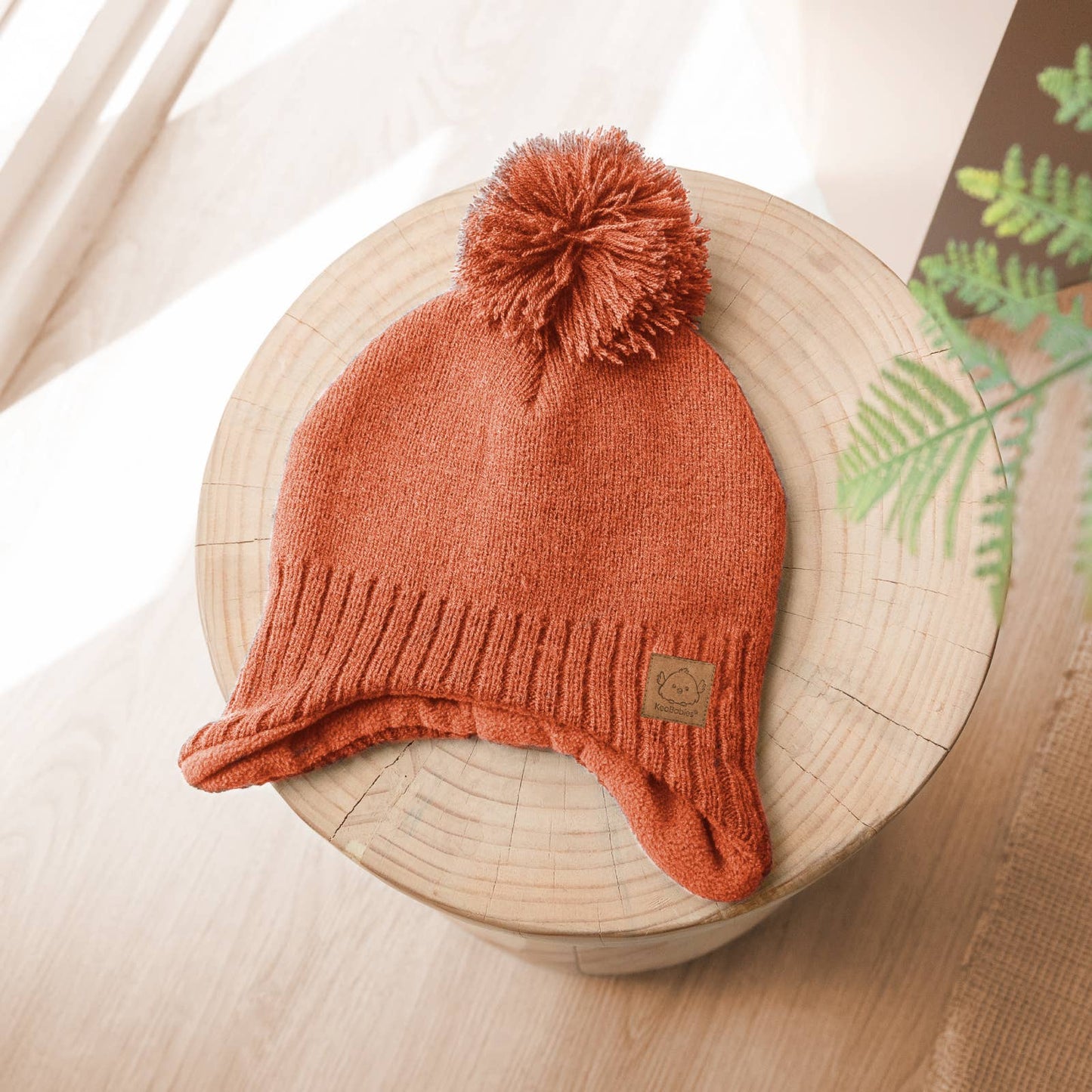 KeaBabies - Muff Baby Beanie for Newborn Baby Boys and Girls