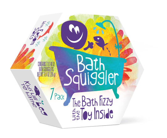 Bath Squiggler - Bath Fizzy w/Toy