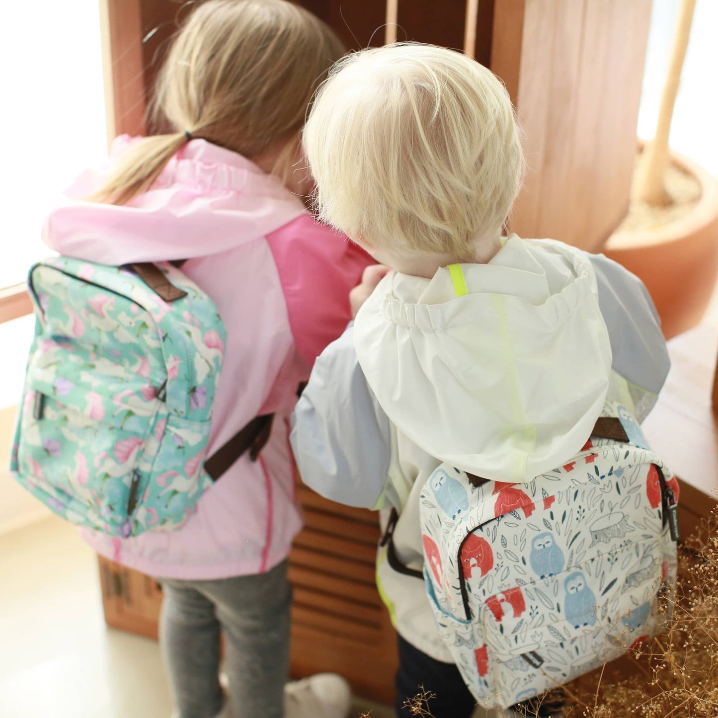 Kinderspel - All-in-One Insulated Toddler Backpack with Tether / Lunchbag
