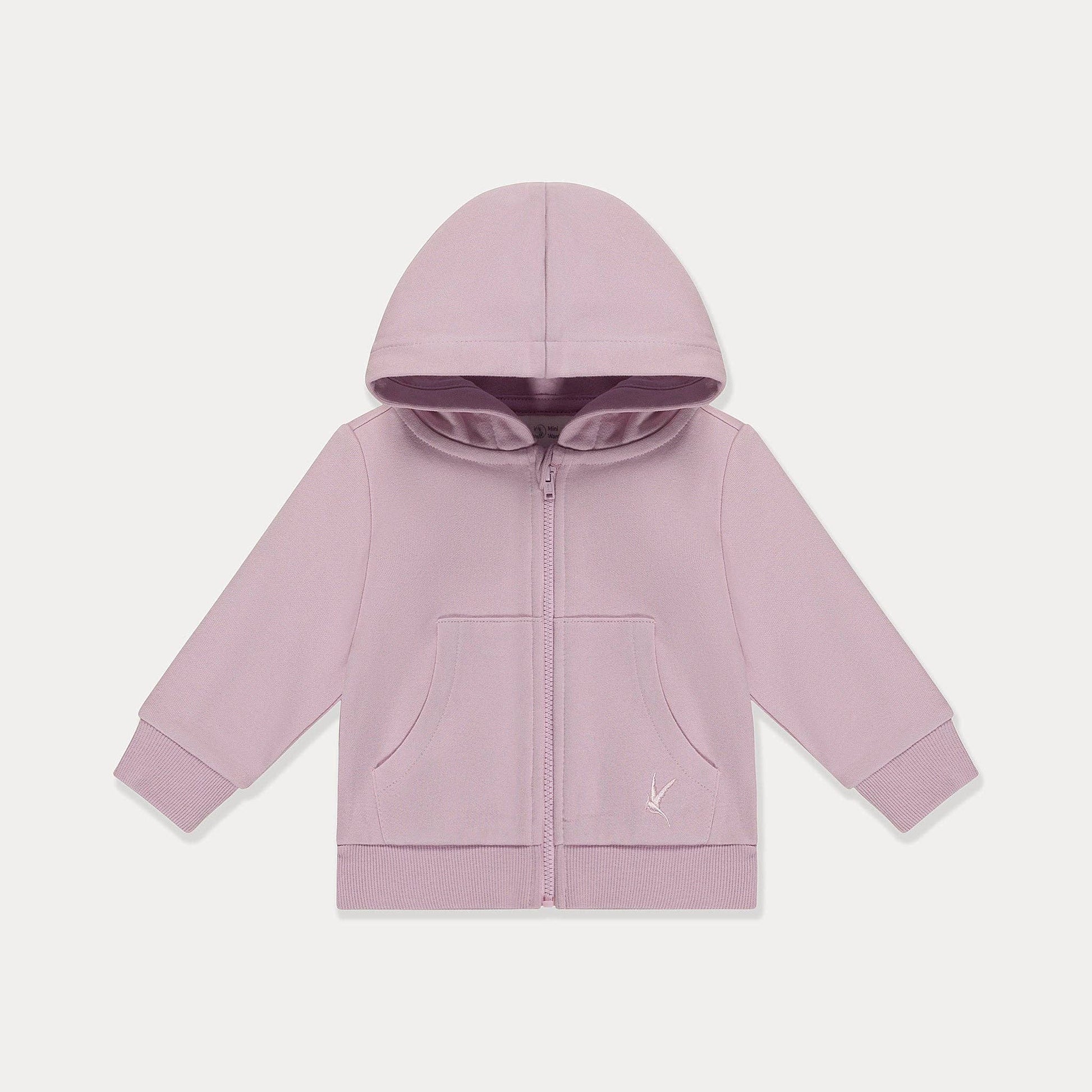 Mini Wardrobes -  Soft Fleece Cotton Baby Zip Up Hoodie, Mini Wardrobes