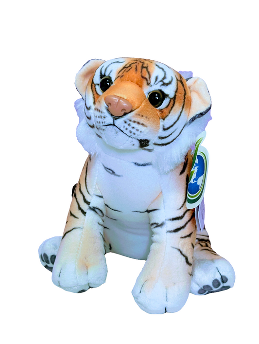 Wild Republic - Living Earth-CK Mini Tiger Stuffed Animal 8" Wild Republic