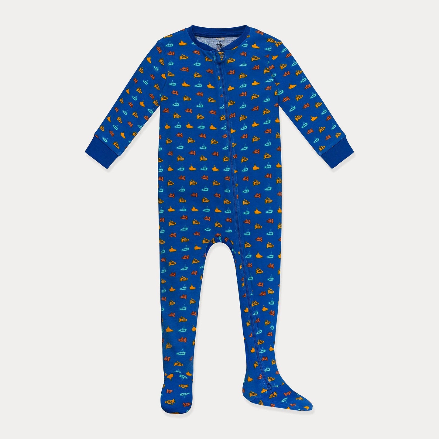 Mini Wardrobes - Footed Pajamas Baby Boy, Baby Jumpsuit, Baby Coveralls, Rib Cotton Mini Wardrobes