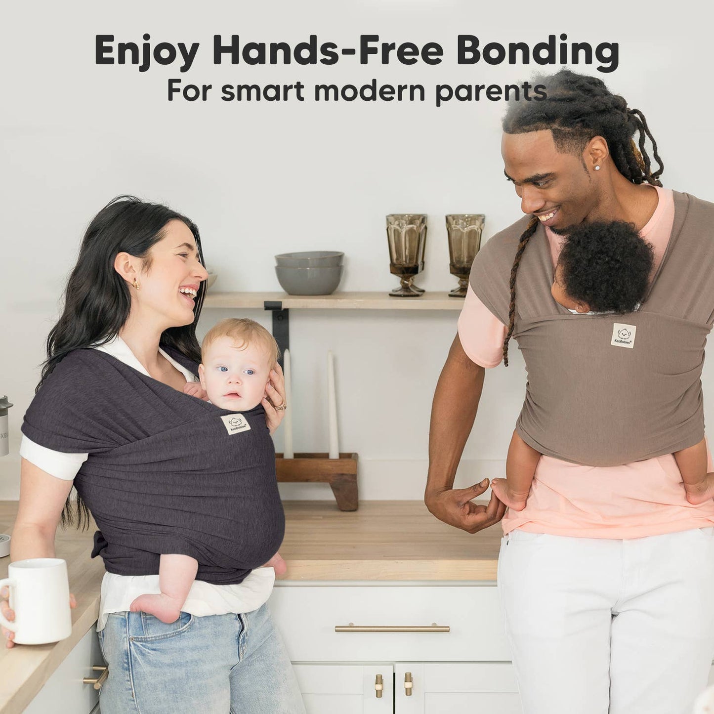 KeaBabies - Original Baby Wrap Carrier