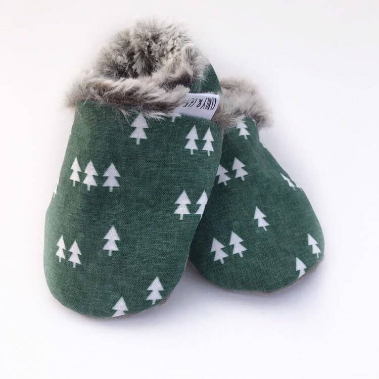 Gus Kids Co. - Little Trees Baby Shoes- fur lined Gus Kids Co.
