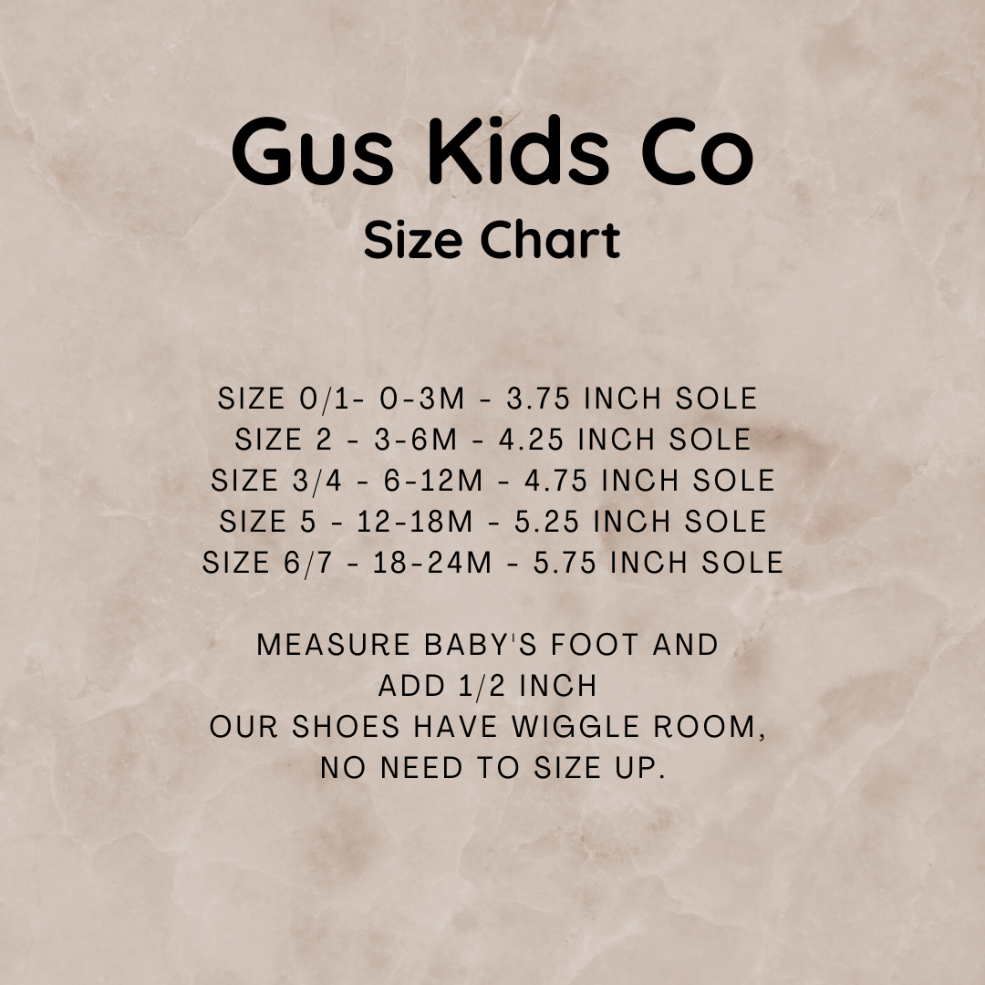Gus Kids Co. - Autumn Retro Floral Baby Shoes Gus Kids Co.