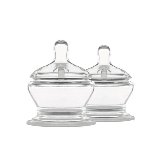 PopYum - Wide Neck Bottle Nipples, 2-pack