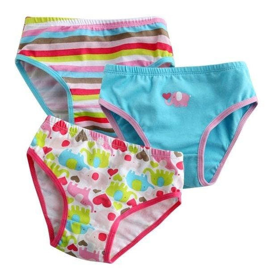 Vaenait Baby - Bikini Briefs 3Pack - Love Elephant
