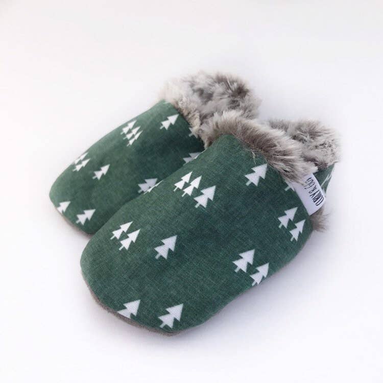 Gus Kids Co. - Little Trees Baby Shoes- fur lined Gus Kids Co.