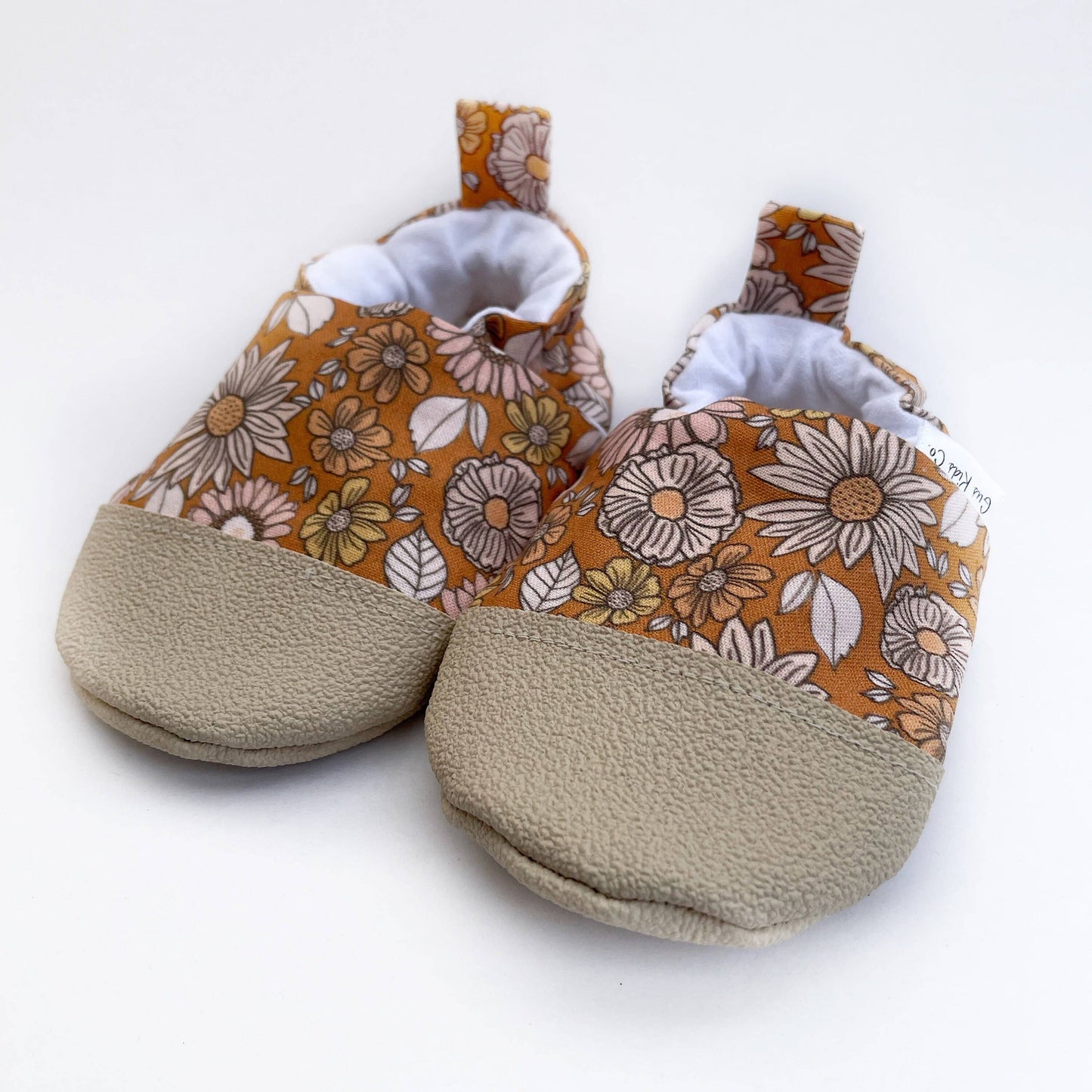 Gus Kids Co. - Autumn Retro Floral Baby Shoes Gus Kids Co.