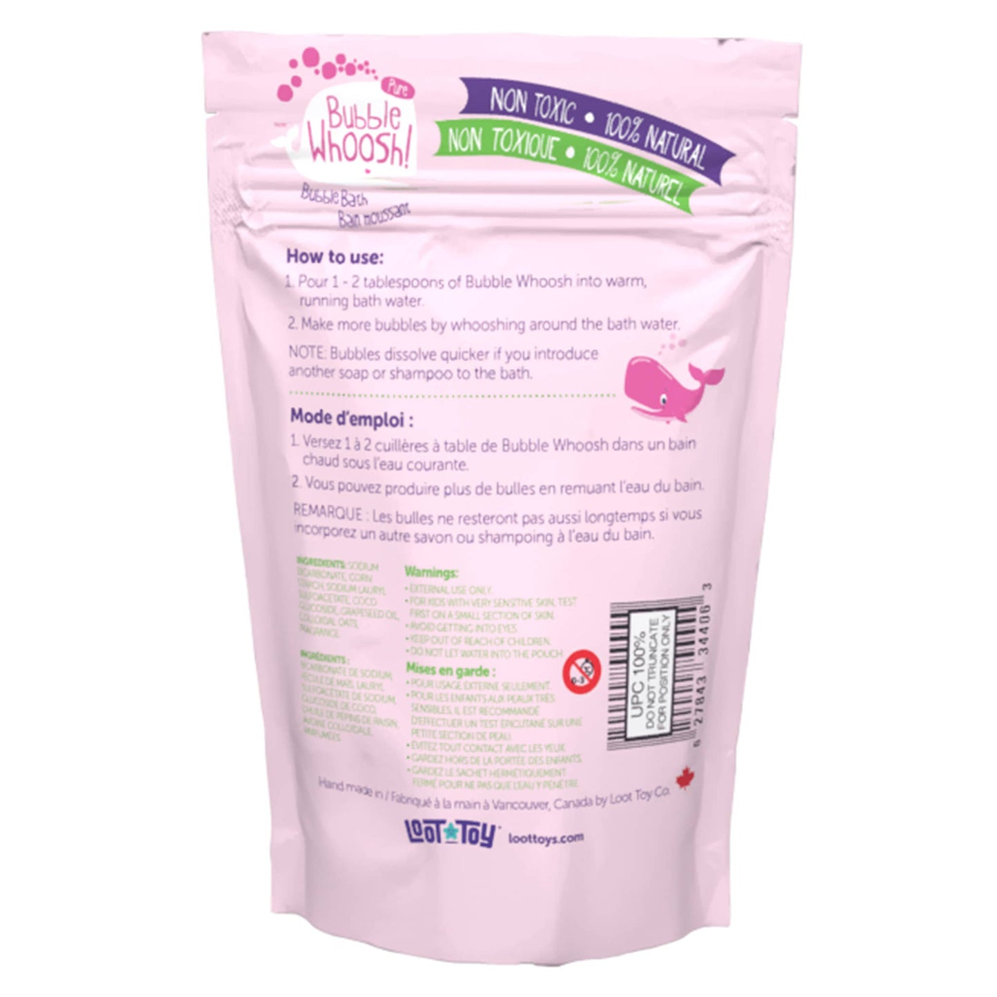 Bubble Whoosh - PURE Bubble Bath