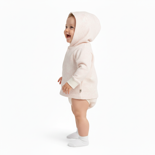 Snugabye - Dream Girls Reversible Hoodie - Pink