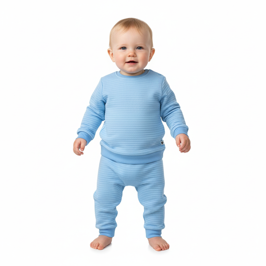 Snugabye - Dream 2pc Cozy Quilted Set - Blue