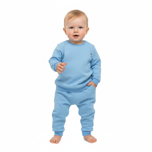 Snugabye - Dream 2pc Cozy Quilted Set - Blue