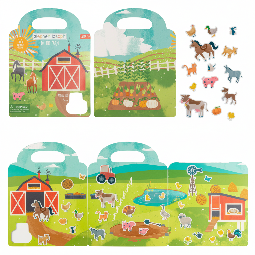 Stephen Joseph - Reusable Sticker