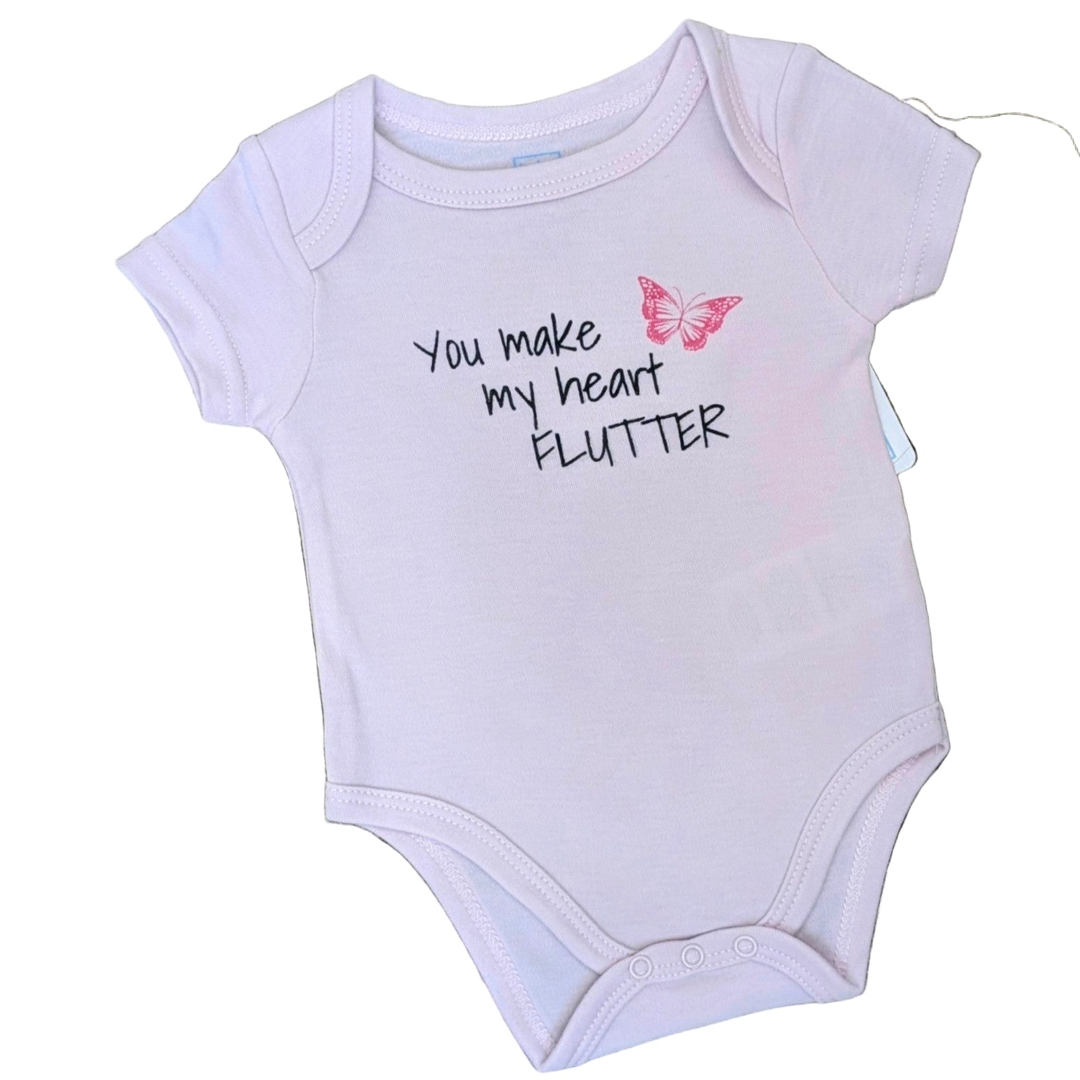 Baby Mode 3-Pack Bodysuit-Girl Butterfly Rose Textiles