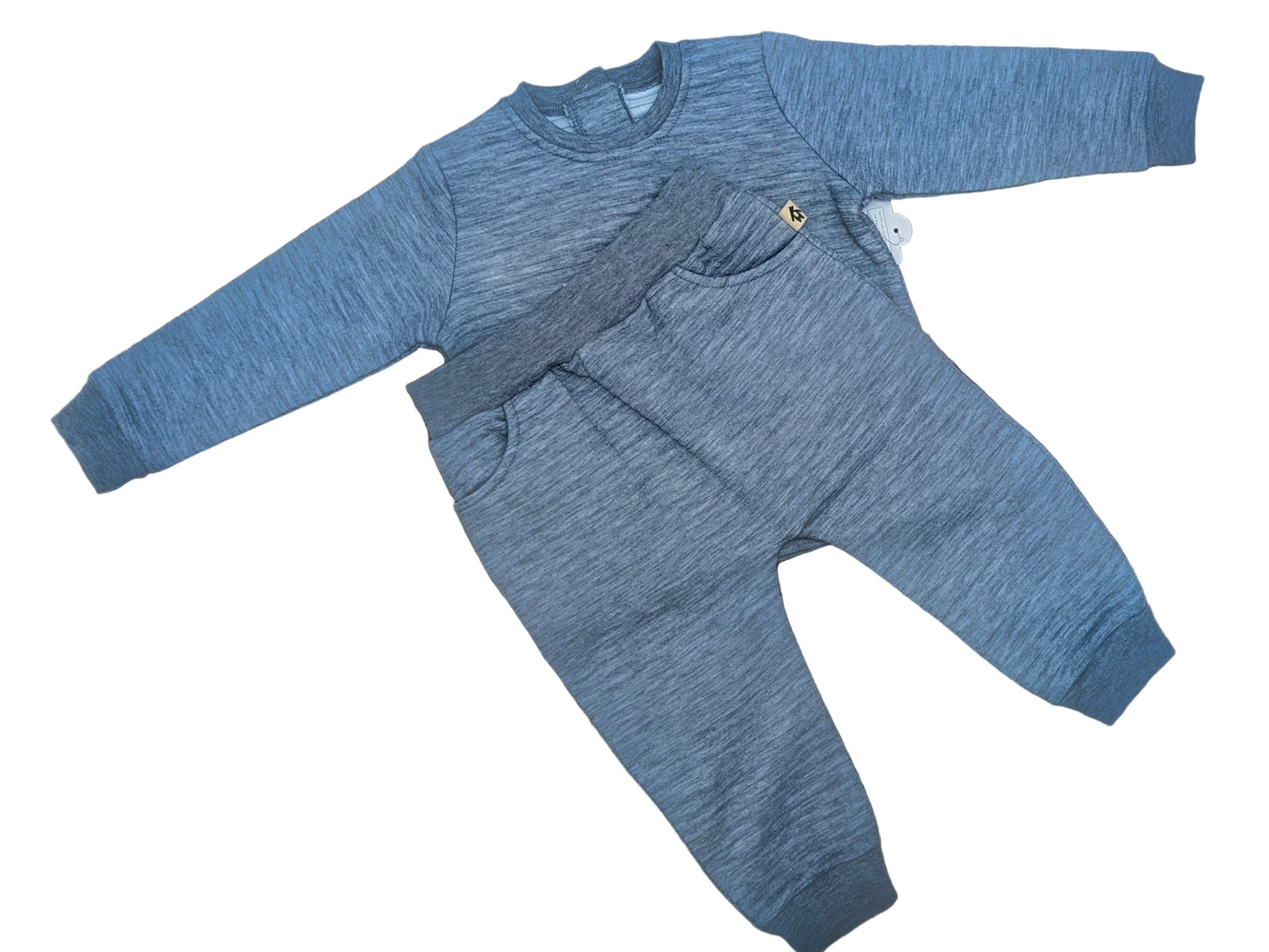 Snugabye - Dream 2pc Cozy Quilted Set - Light Grey Gertex