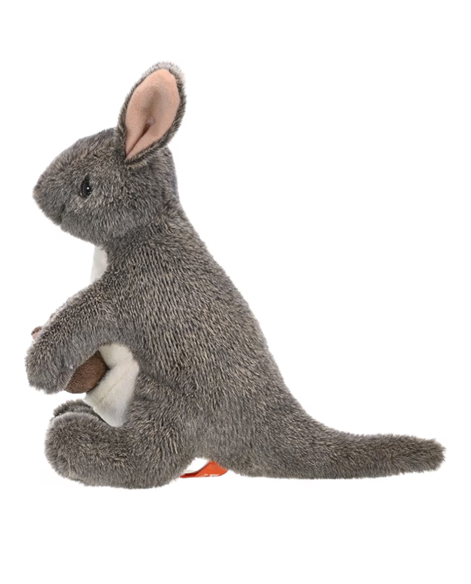 Wild Republic - CK-Mini Kangaroo W/Joey Stuffed Animal 8" Wild Republic