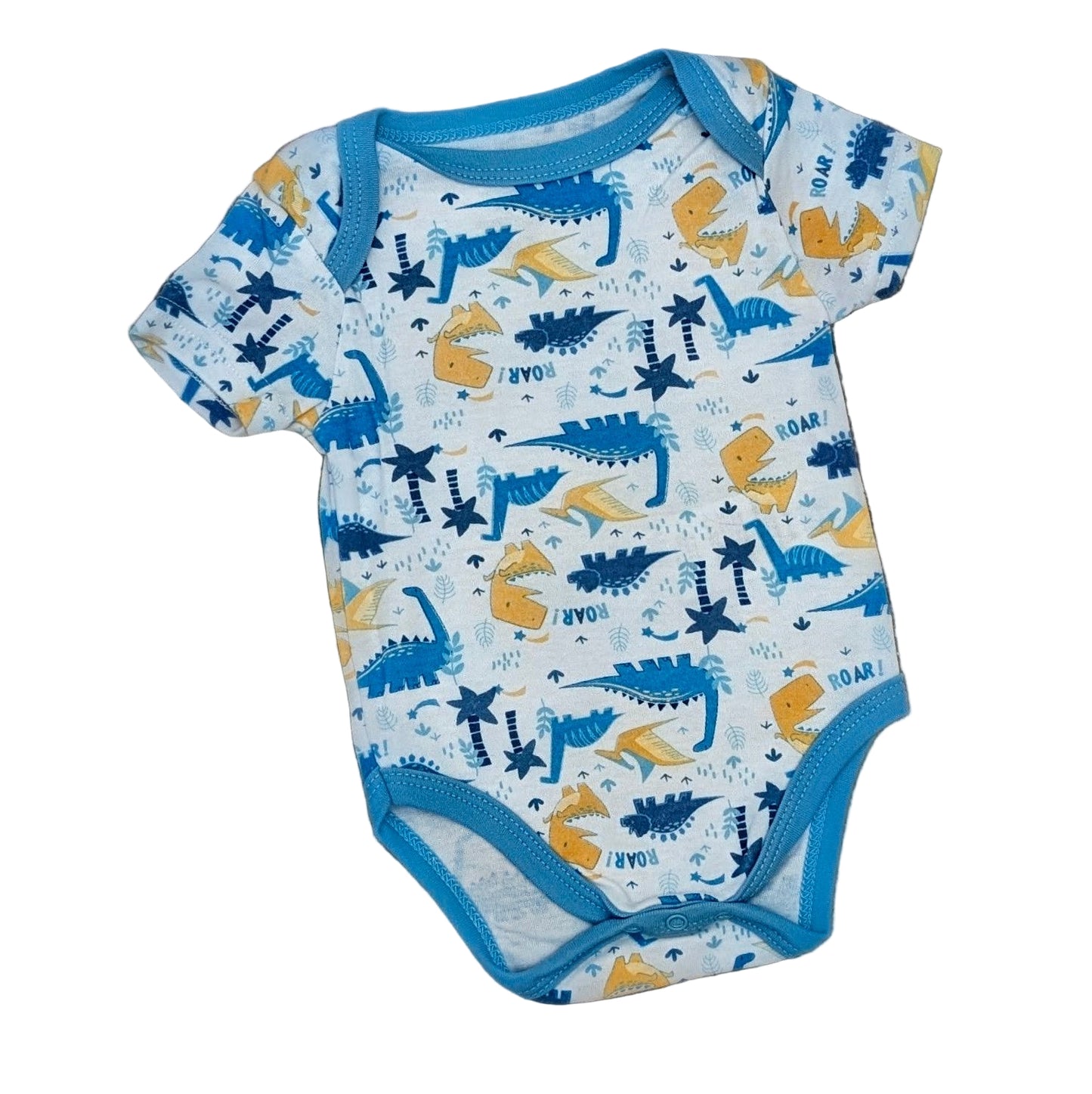 Baby Mode 3-Pack Bodysuit- Boy Dino Rose Textiles