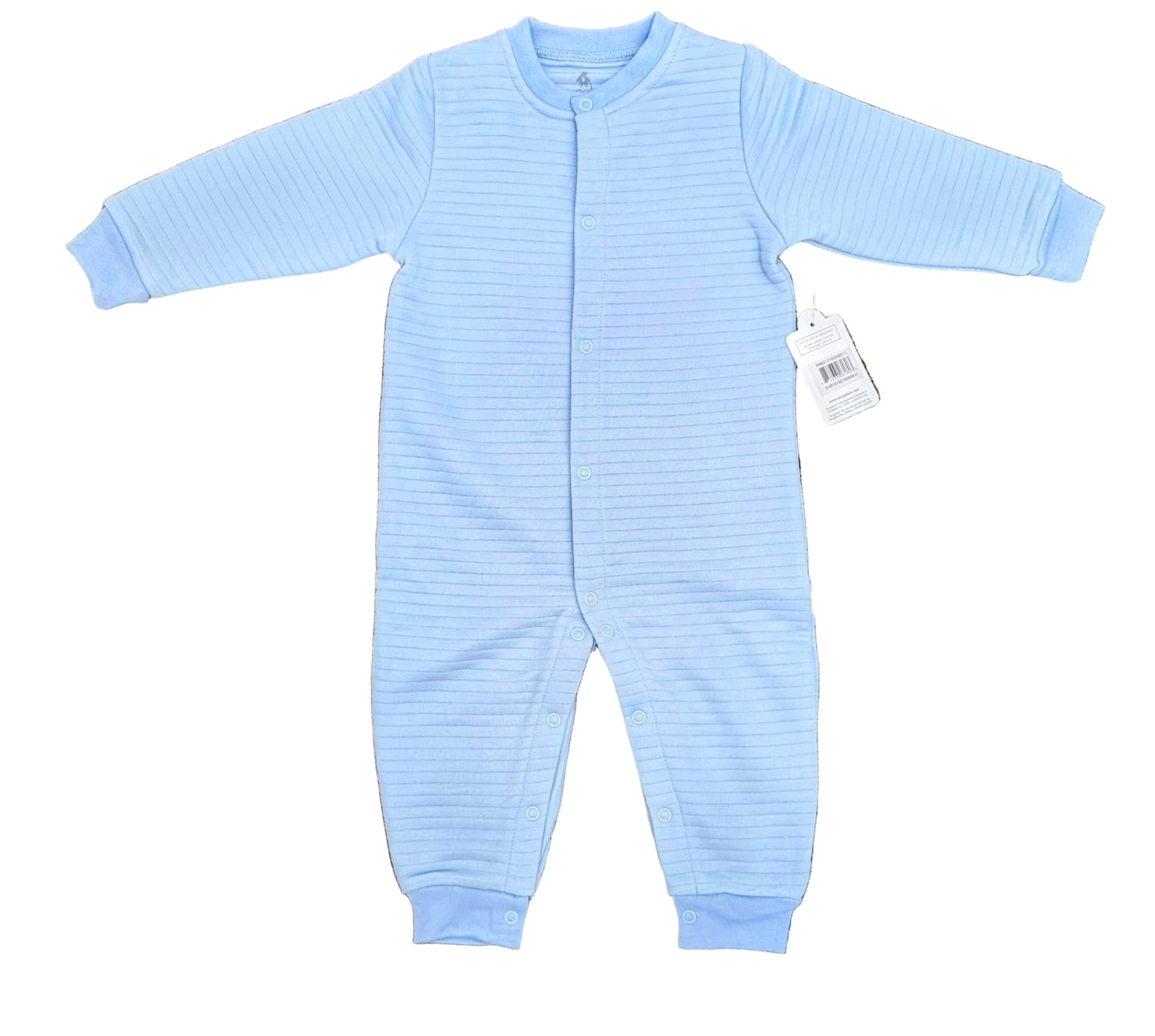 Snugabye - Dream Cozy Quilted Jumpsuit - Sky Gertex