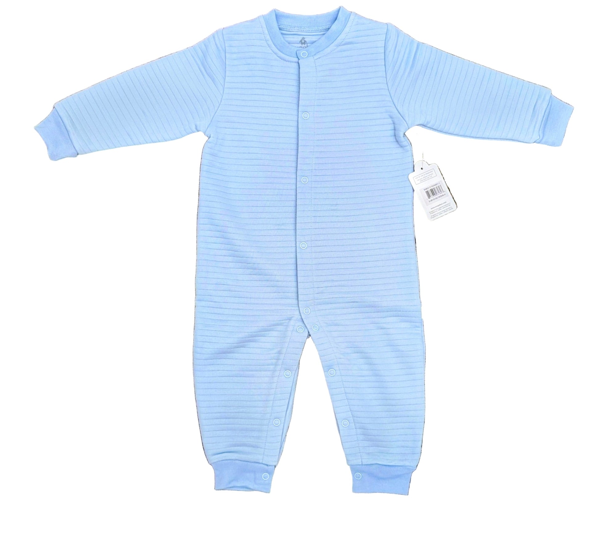 Snugabye - Dream Cozy Quilted Jumpsuit - Sky Gertex