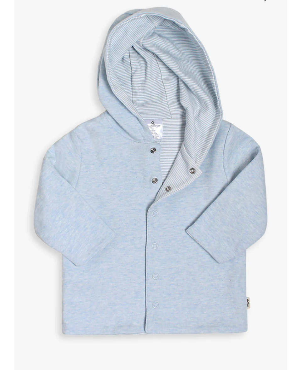 Snugabye - Dream Boys Reversible Hoodie - Blue Gertex