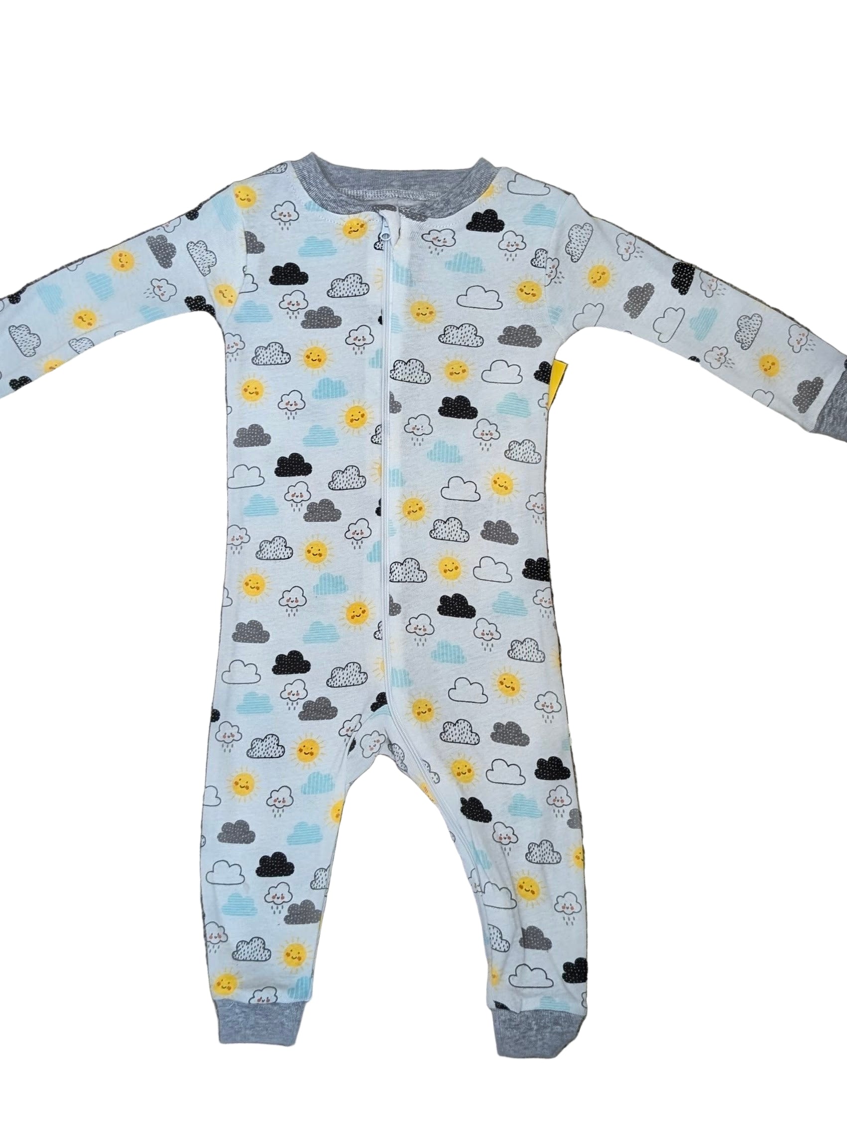 Snugabye - Footless Sleeper - Clouds Gertex