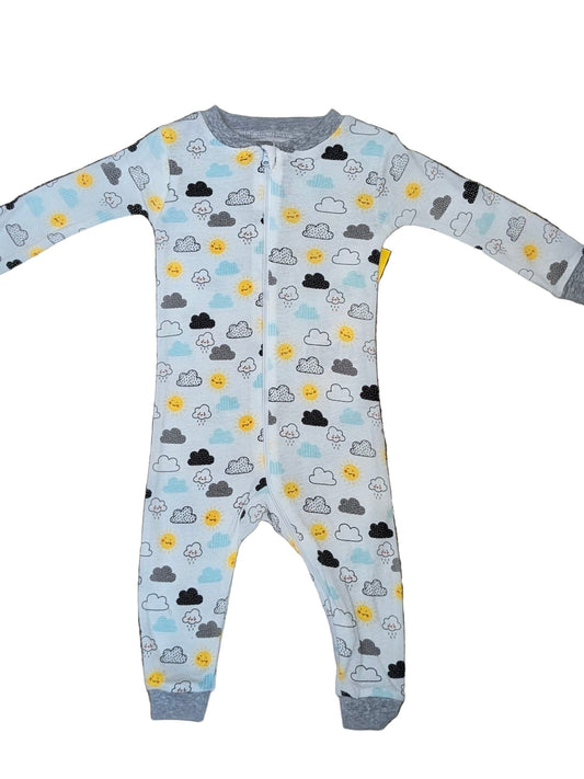 Snugabye - Footless Sleeper - Clouds Gertex