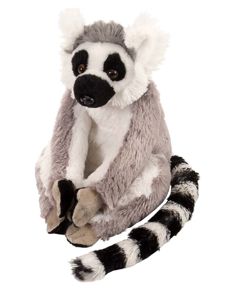 Wild Republic - CK-Mini Ring Tailed Lemur Stuffed Animal 8" Wild Republic